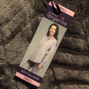 NWOT Lavender/gray hoodie; small